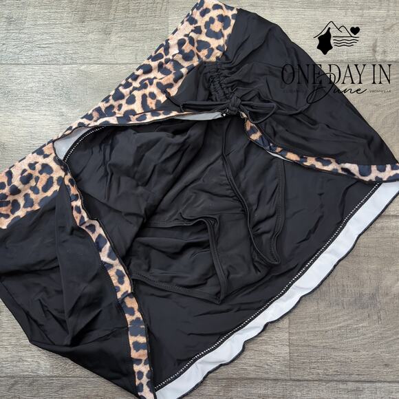 Rekita Plus Size Skirted Tankini Swimsuit Size XXL - Picture 6 of 7